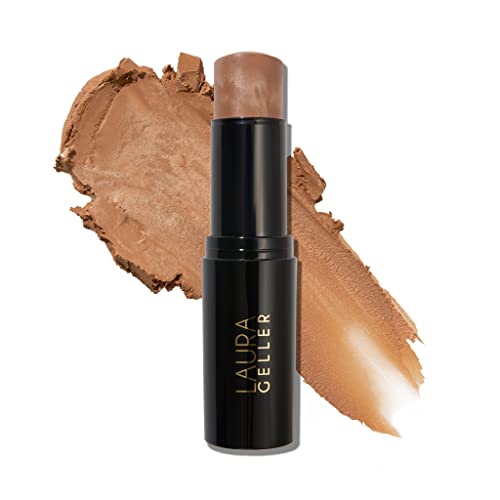 LAURA GELLER ITALIAN MARBLE BRONZER STICK - Natural Glow, Hydrating Vitamin E - Capri Coast