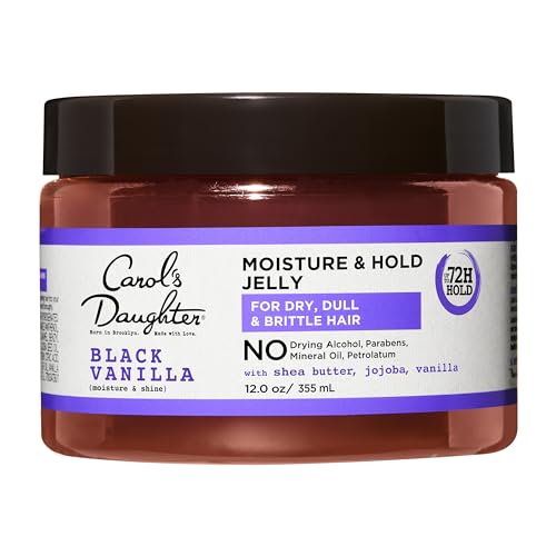 Carol's Daughter Hair Gel - Moisture & Hold for Dry Hair with Shea Butter & Jojoba - 12 Fl Oz