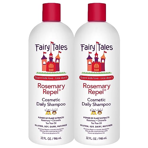 Fairy Tales Kids Shampoo & Body Wash - Rosemary Repel for Lice Defense, 32 fl oz (Pack of 2)