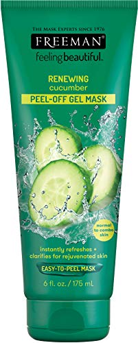 Freeman Face Mask - Silkening Cucumber, Melon & Ginseng Extracts - 6 oz