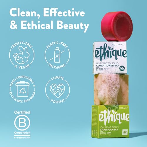 Ethique Sweet & Spicy Shampoo Bar - Volumizing, Vegan, Cruelty-Free - 3.88 oz