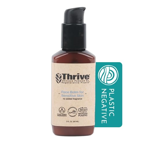 Thrive Natural Care Face Moisturizer - Restores & Protects Sensitive Skin, Vegan Ingredients - 4oz