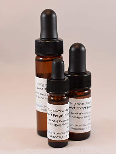 Don't Forget Aromatherapy Essential Oil Blend - Boost Focus, All Natural - 10ml