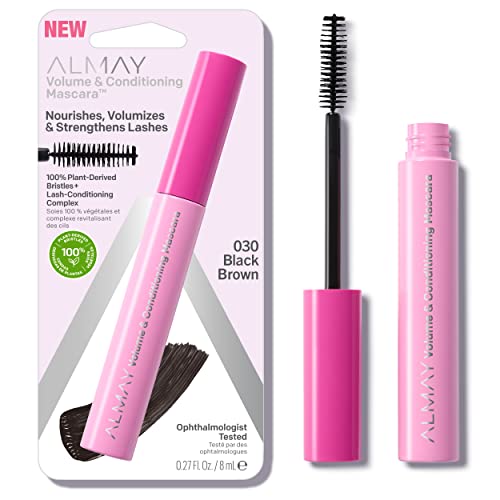 Almay Volume & Conditioning Mascara - Hydrating, Nourishing Formula, 24-Hour Wear - 0.27 fl oz