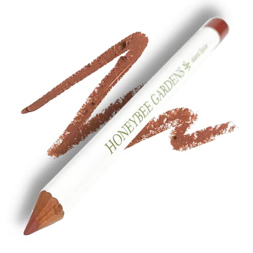 Honeybee Gardens Lip Liner - Long-Lasting, Gluten-Free, Vegan, Rosey Cinnamon Shade - 0.04 oz