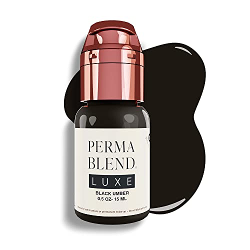 Perma Blend Luxe Eyeliner - Dark Black Umber, Vegan, Skin-Safe Formula - 0.5 oz