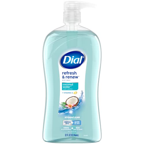 Dial Body Wash - Deeply Cleansing, Gentle on Skin, Coconut Water Scent - 32 fl oz