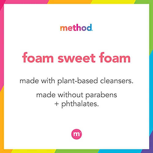 Method Foaming Hand Soap - Plant-Based Clean, Biodegradable, Sea Minerals Scent - 6 Pack