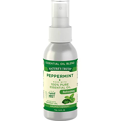 Natures Truth Peppermint Hydrating Mist - Refreshing Aroma, Natural Ingredients - 2.4oz