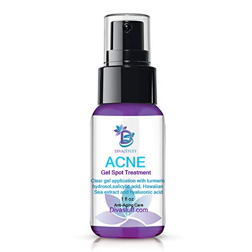 Diva Stuff Acne Treatment Kit - Fast-Acting Blemish Relief, Hydrating Ingredients - 1oz