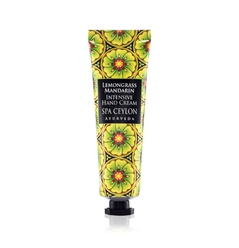 SPA CEYLON Hand Cream - Hydrating Lemongrass & Mandarin, Nourishing Ingredients - 150ml