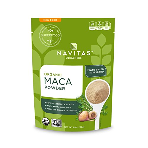 Navitas Organics Maca Powder - Organic, Non-GMO, Gluten-Free, Vegan - 8 oz Bag