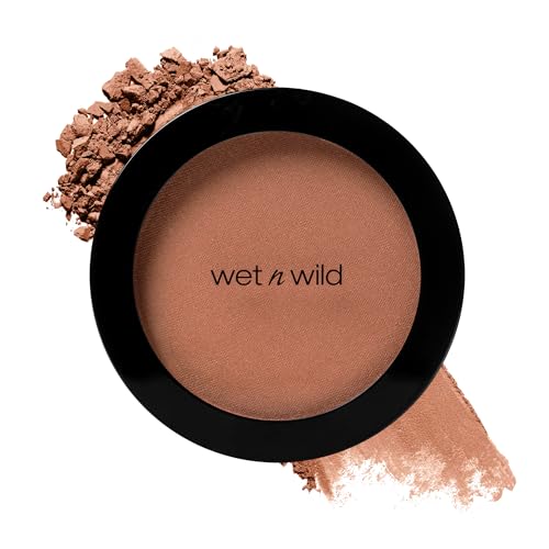 wet n wild Color Icon Blush - Effortless Glow, Jojoba Oil Infusion, Cruelty-Free - Nudist Society