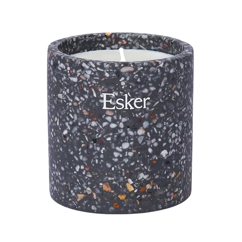 Esker Plantable Candle - Vegan Aromatherapy, Reusable Pot, Culinary Herb Seeds - 13oz