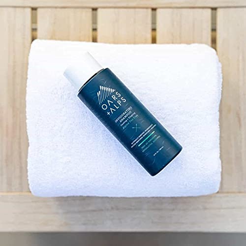 Oars + Alps Men's Shampoo - Soothes Scalp, Moisturizes Hair, Vegan - 13.5 Fl Oz
