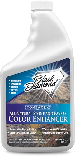 Vibrant Color Enhancer Sealer for Natural Stone - Durable, Moisture Protection - 1 Quart