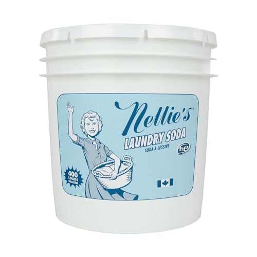 Nellie's Laundry Detergent Bundle - Chemical-Free Cleaning, Hypoallergenic Formula - 400 Loads