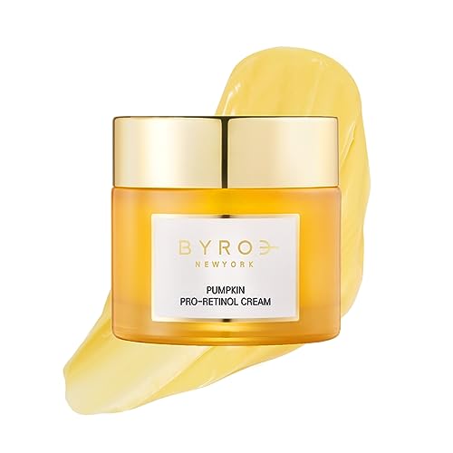 BYROE Pumpkin Pro-Retinol Face Cream - Hydrates, Reduces Fine Lines, Vegan - 50ml