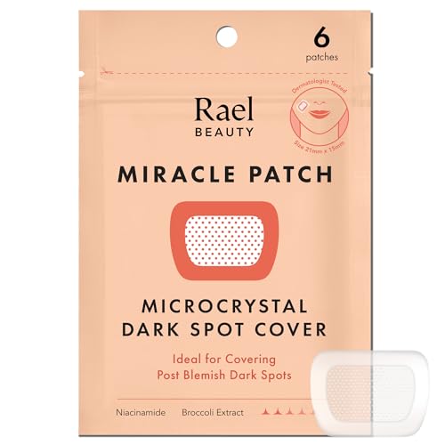 Rael Pimple Patches - Dark Spot Corrector, Microcrystal Technology, Vegan - 6 Count