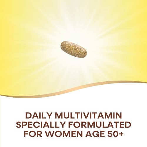 Nature’s Way Alive! Women’s 50+ Multivitamin - Supports Heart, Brain, Bone Health - 60 Tablets