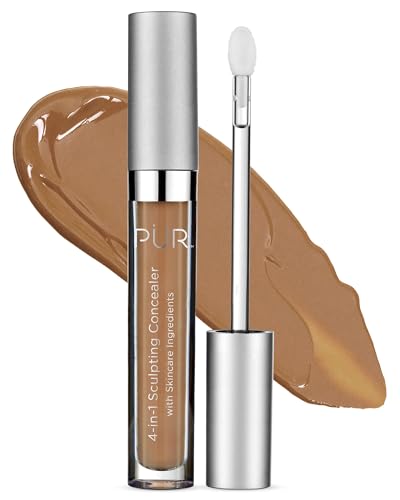 PUR 4-in-1 Sculpting Concealer - Brightens, Hydrates, & Corrects Dark Circles - Hazelnut DN5