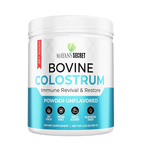 Colostrum Powder - Supports Gut Health, Immunity & Skin Vitality, Non-GMO, 60-Day Supply
