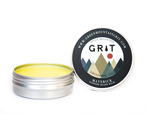 Surpreme Beard Balm - Prevents Itch & Dandruff, Softens Beard & Skin, Maverick Citrus Aroma - 2 Oz