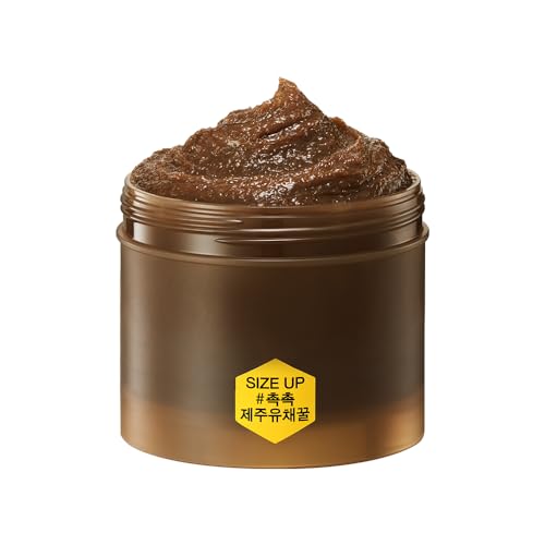 REAL POLISH Royal Honey & Sugar Exfoliator - Deep Hydration, Natural Ingredients - 7.4oz
