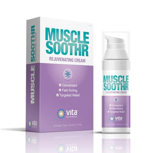 Vita Sciences Muscle Soothr Cream - Fast-Acting Relief with Magnesium & Arnica - 4oz