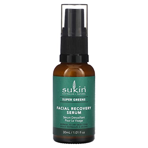 Sukin Face Serum - Enhances Skin Radiance, Antioxidant-Rich, Vegan - 1.01 fl oz (30 mL)