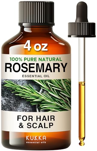 Kukka Rosemary Oil - Nourishing Hair & Skin, Natural Ingredients - 4 Fl Oz