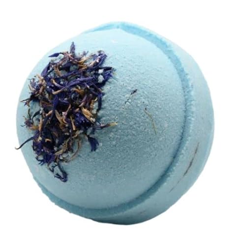 Marbela Cosmetics Bath Bomb - Soothing Violet Flower Aroma, Handmade & Vegan - 5 oz