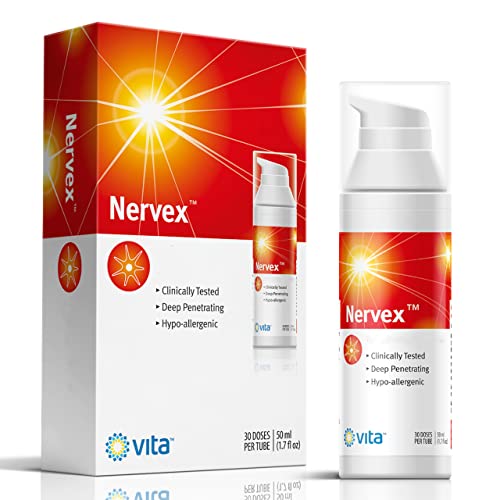 Vita Sciences Nervex Foot Cream - Supports Healthy Nerve Cells, Nutrient-Rich Formula - 2oz