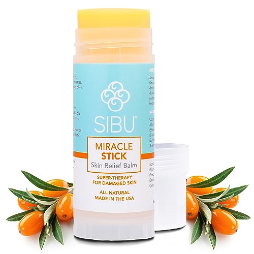 Sibu Healing Salve - Soothes Sunburn, Bug Bites & Dry Skin, Natural Sea Buckthorn - 1-Year Supply