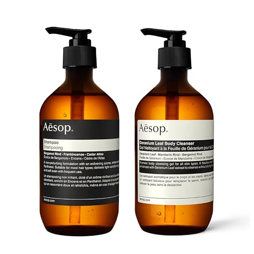 Aesop Shampoo & Conditioner Set - Refreshing Clean, Vegan Ingredients - 16.9 oz