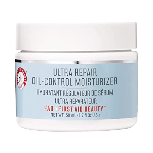 First Aid Beauty Ultra Repair Moisturizer - Oil-Free, Lightweight, Non-Greasy - 1.7 oz.