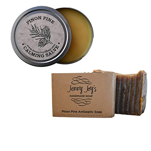 Jenny Joy's Pinion Pine Soap Set - Revitalizing Aroma, Natural Ingredients, 8oz