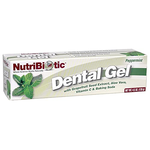 NutriBiotic Dental Care Kit - Promotes Healthy Teeth & Gums, Vegan Formula - 4.5 Oz