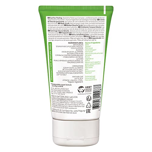 Weleda Birch Body Scrub - Gently Exfoliates, Nourishing Plant Oils, 5 Fl Oz