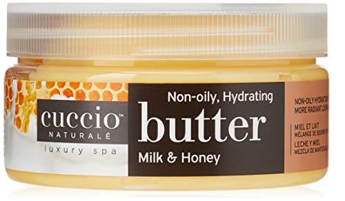 Cuccio Naturale Body Cream - Deep Hydration, Natural Ingredients, Milk & Honey - 8 Oz