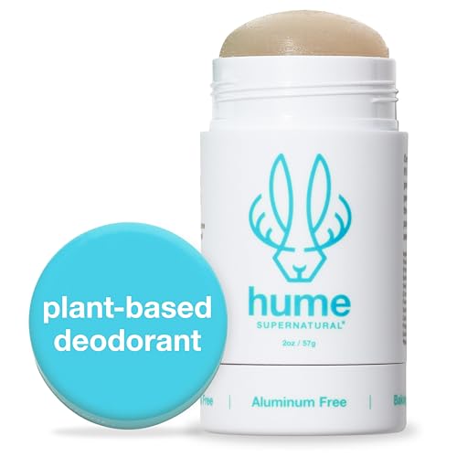 Hume Supernatural Deodorant - Probiotic, Aluminum Free, Moisture Absorbing - After Rain, 1-Pack