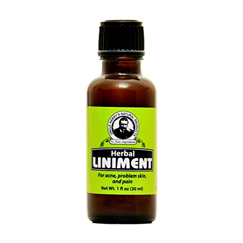 Uncle Harry's Herbal Liniment - Eases Pain, Soothes Acne & Sunburns, Vegan & Gluten-Free - 1 fl. oz.