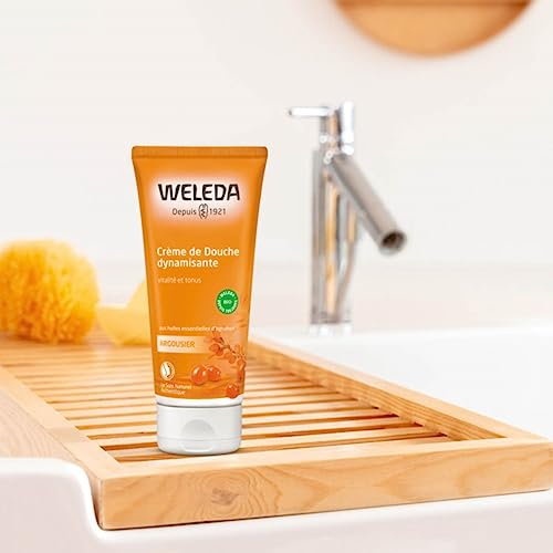 Weleda Body Wash - Nourishing Sea Buckthorn and Sesame Oil, Gentle Plant-Based Cleanser - 6.8oz