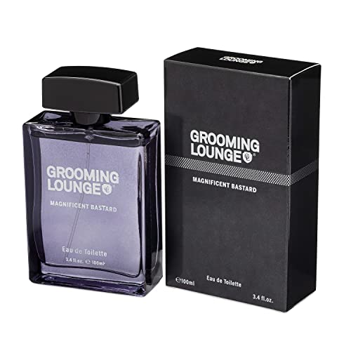 Grooming Lounge Perfume - Spicy Citrus Aroma, Bold Confidence - 3.4 oz Glass Bottle