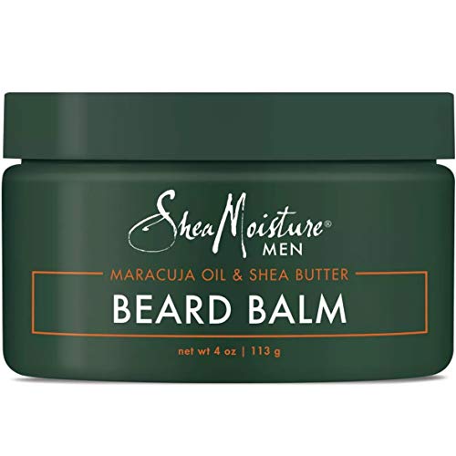 Shea Moisture Beard Balm - Defines & Smoothens, Nourishing Maracuja & Shea Butter - 4oz