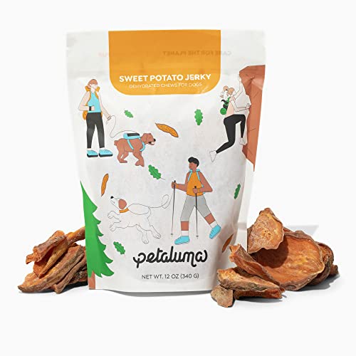 Petaluma Sweet Potato Dog Treats - Healthy Single-Ingredient Chews, Organic, 12oz