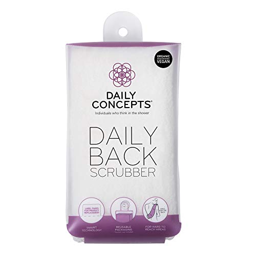 Daily Concepts Body Scrub - Fades Indicator, Vegan, Dermatologist Tested - Off White, 0.19 lb