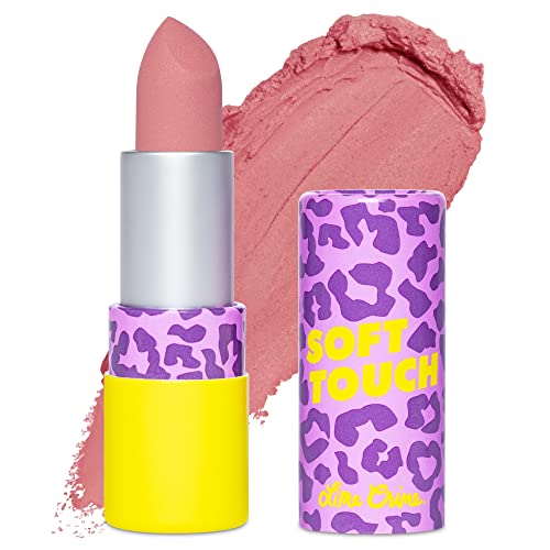 Lime Crime Soft Touch Lipstick - Soft, Long-Lasting Color, Talc-Free, Vegan - Mauve Motel