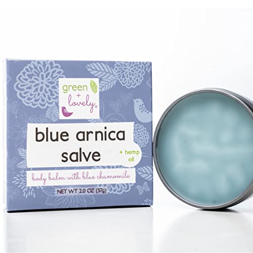 Green + Lovely Organic Arnica Cream - Relieves Sore Muscles & Moisturizes Skin - 4oz