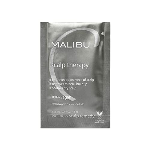 Malibu C Scalp Treatment - Nourishes & Soothes Dry Scalp with Vitamin C & Zinc - 1 Packet